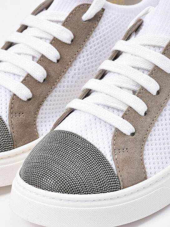 Кеды с разноцветными вставками Brunello Cucinelli , арт.  | Фото 7