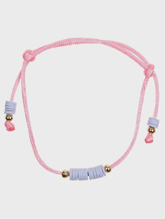 Браслет из шелковой нити с каучуком и бусинами из латуни I Love Cameo , арт.  | Фото 1