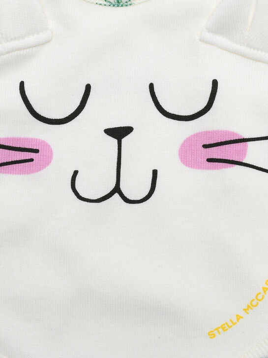 Комплект: комбинезон с принтом + слюнявчик Stella McCartney , арт.  | Фото 7