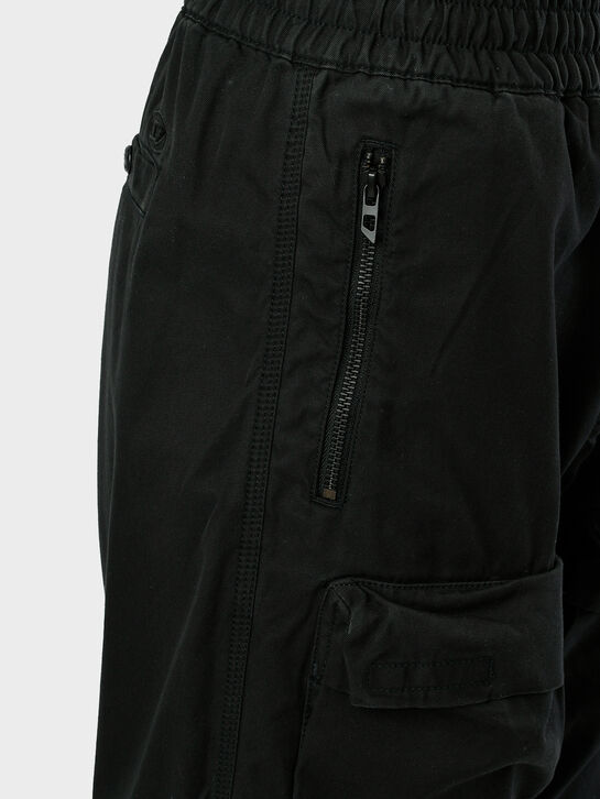 Бермуды с карманами, черные Diesel , арт.  | Фото 3