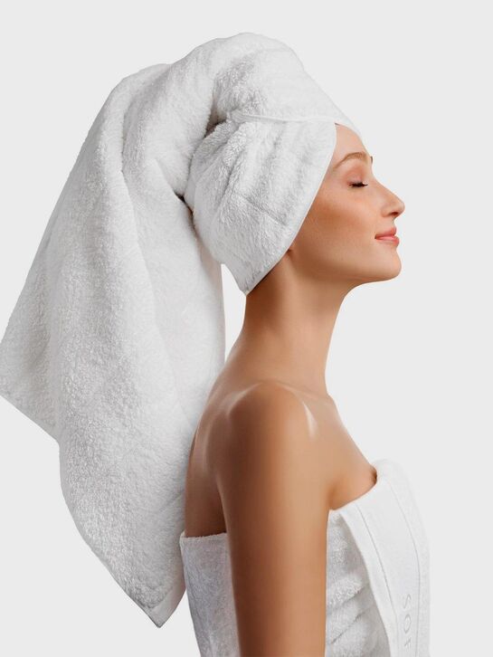 Набор из 3 полотенец (30х50 см, 50х90 см,70х140 см) Soft Silver , арт.  | Фото 6