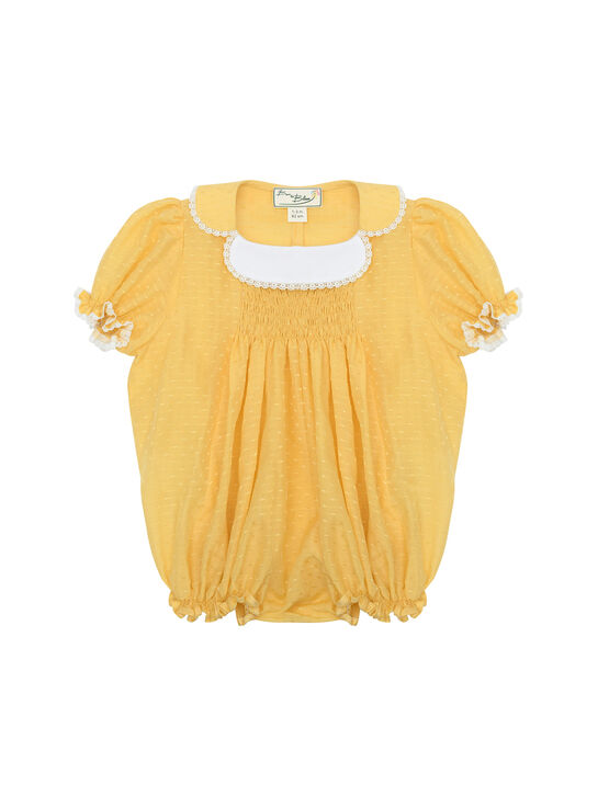 Песочник из батиста, желтый Born to Bloom , арт.  | Фото 1