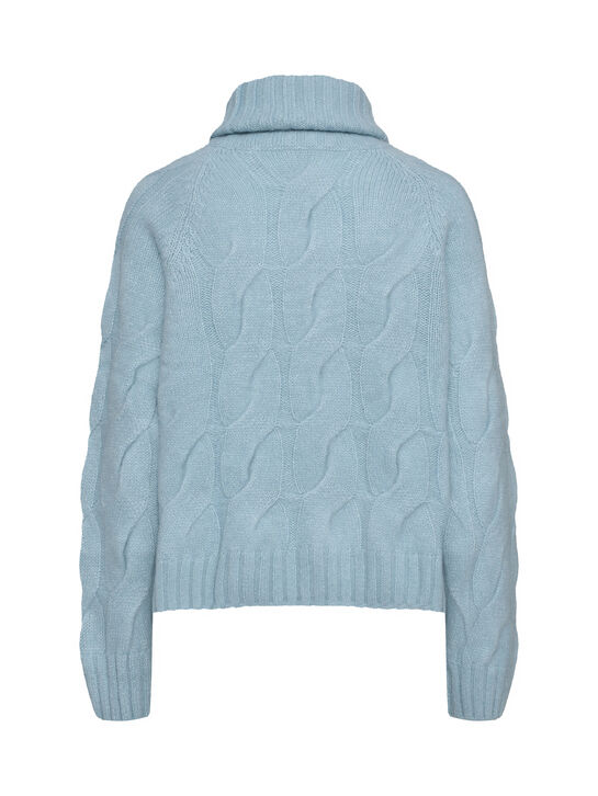 Свитер укороченный, голубой Allude , арт.  | Фото 5
