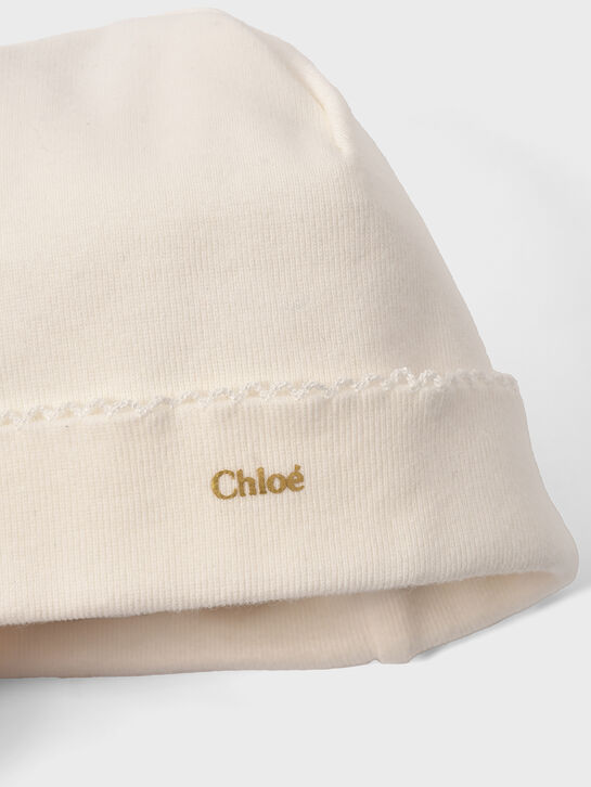 Комплект: комбинезон и шапка, белый Chloe , арт.  | Фото 6