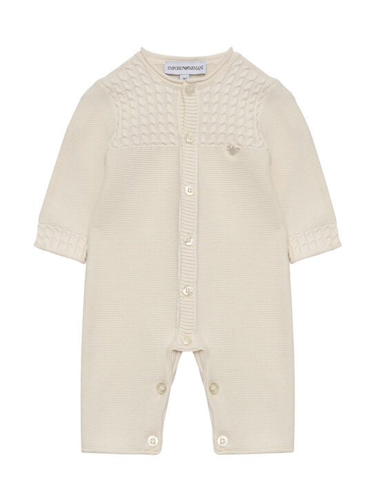 Комбинезон вязаный, кремовый Emporio Armani , арт.  | Фото 1