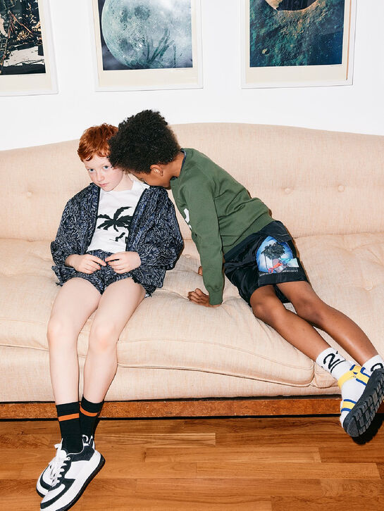 Шорты для купания с логотипом, черные N21 , арт.  | Фото 2