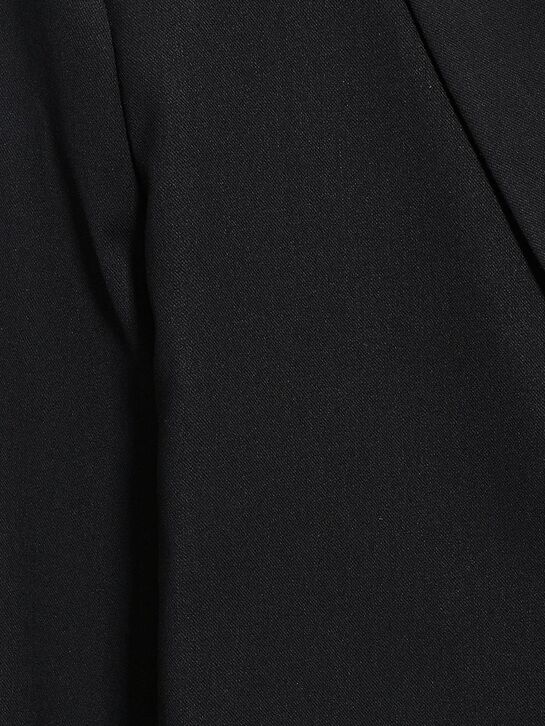 Пиджак кроп с длинными бортами, черный Miko , арт.  | Фото 3