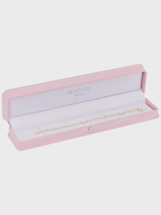 Браслет &quot;Бабочка и сердца&quot;, золото 585 Sneak Peek , арт.  | Фото 4