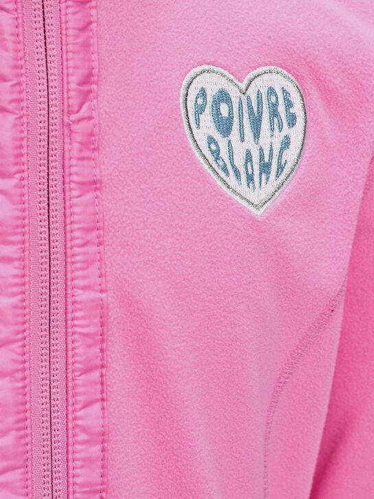 Базовая флисовая кофта, розовая Poivre Blanc , арт.  | Фото 3