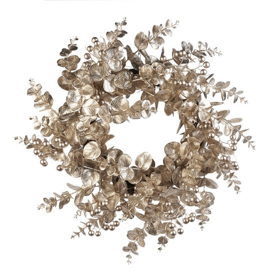 Венок эвкалипт и ягоды, 55 см Goodwill , арт.  | Фото 1