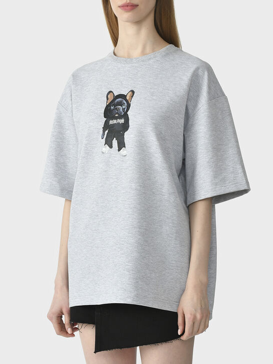 Футболка с принтом Бульдога Flashin , арт.  | Фото 4