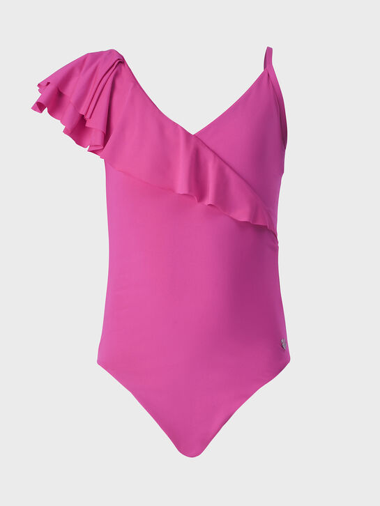 Купальник с воланом, фуксия Monnalisa , арт.  | Фото 1