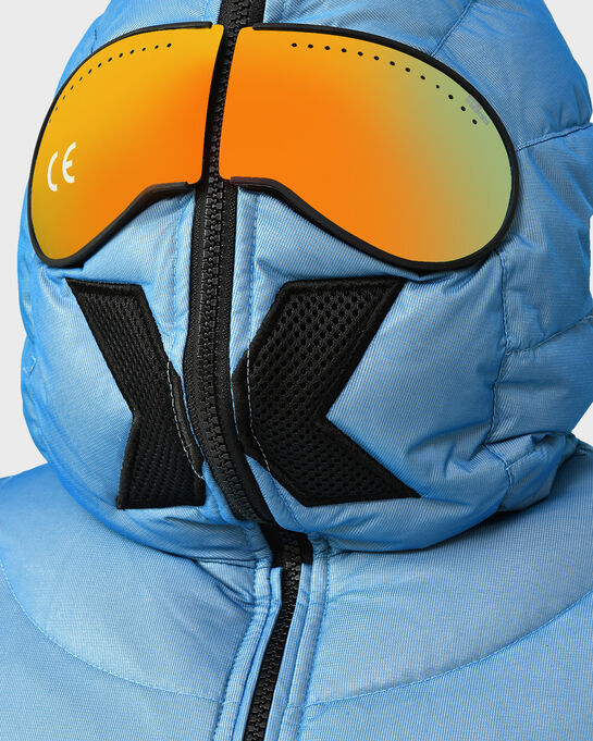 Куртка с очками на капюшоне, голубая AI RIDERS ON THE STORM , арт.  | Фото 5