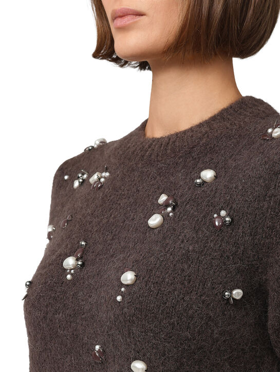 Джемпер с декором из жемчужин Dorothee Schumacher , арт.  | Фото 5