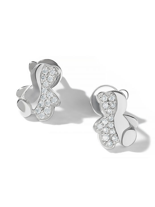 Серьги &quot;Мишки&quot;, серебро Sneak Peek , арт.  | Фото 2