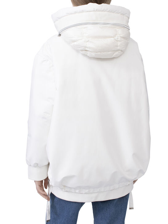 Куртка с капюшоном, белая Diego M , арт.  | Фото 4