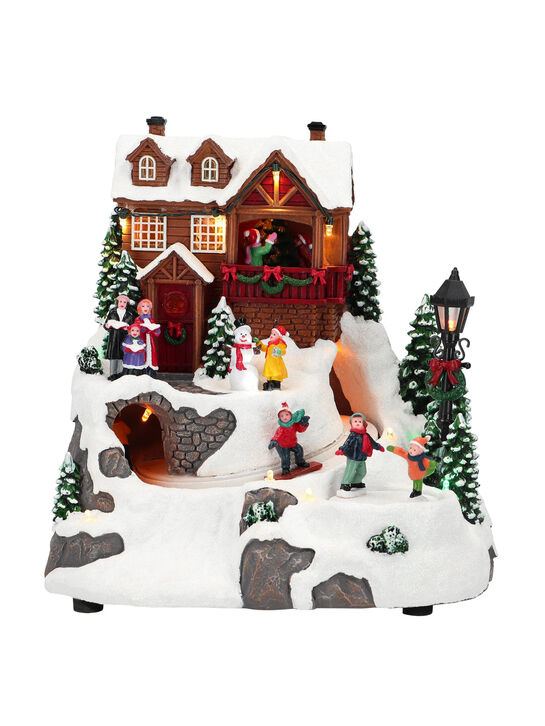 Новогодний сувенир Рождественская деревня 24,5×23,5×24,5 см Timstor , арт.  | Фото 1