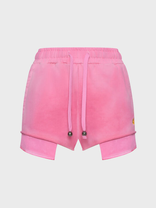 Шорты с маленьким смайлом на штанине Barrow , арт.  | Фото 1