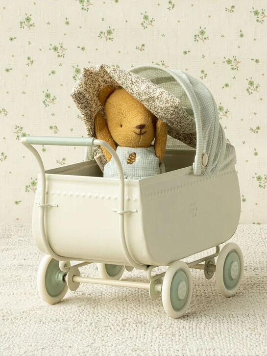 Игрушка Коляска детская, микро, синяя Maileg , арт.  | Фото 2