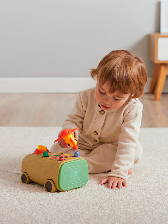 Игрушка-стучалка &quot;Hungry Bird&quot; Happy Baby , арт.  | Фото 2