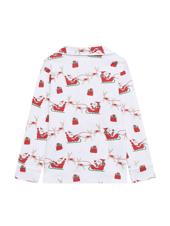Пижама, принт санта на оленях Lyda Baby , арт.  | Фото 3