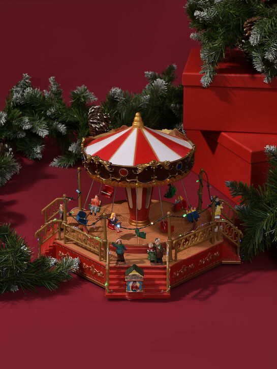 Новогодний сувенир &quot;Карусель&quot; с адаптером, 36x29x27 см Timstor , арт.  | Фото 2