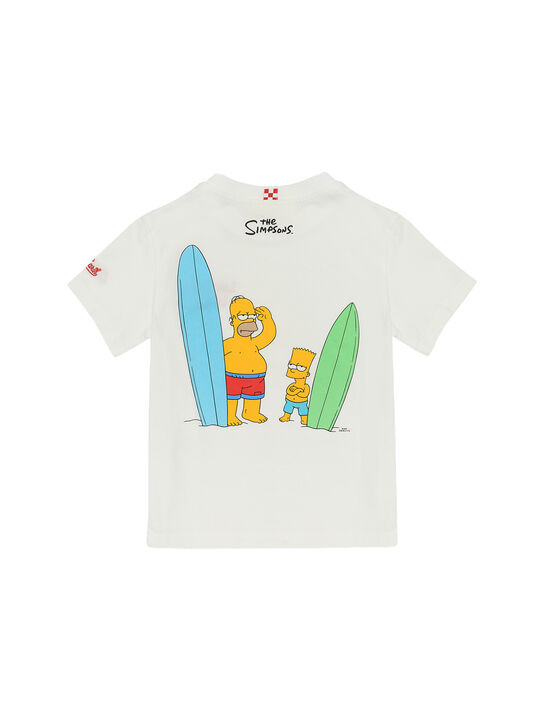 Футболка с принтом &quot;Гомер и Барт Симпсоны&quot; Saint Barth , арт.  | Фото 2