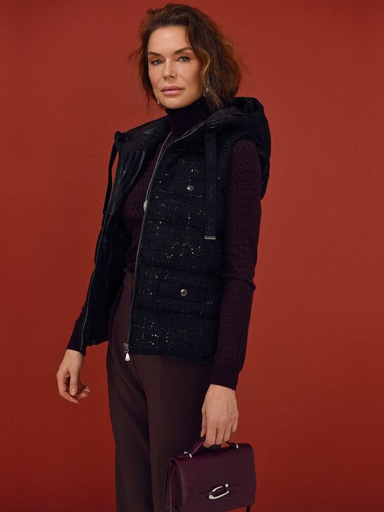 Жилет стеганый с капюшоном Weill , арт.  | Фото 3