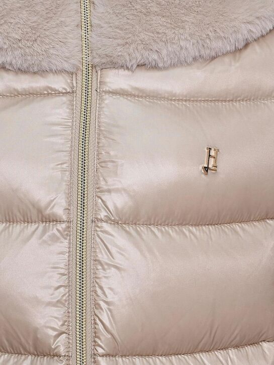 Пальто с меховым капюшоном Herno , арт.  | Фото 3