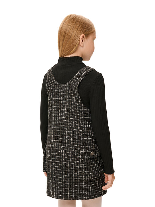 Твидовый сарафан с накладными карманами Eirene , арт.  | Фото 5