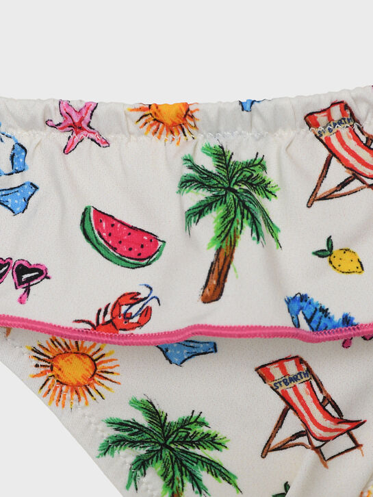 Купальник с цветочным принтом Saint Barth , арт.  | Фото 7