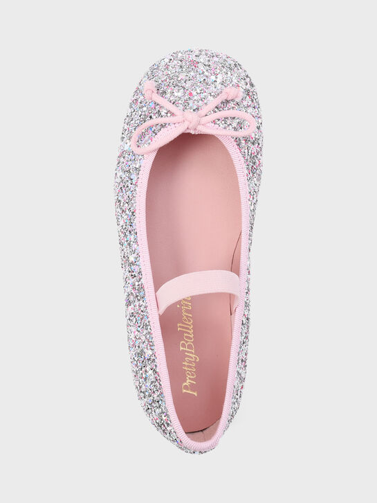 Туфли с блестками, розовые Pretty Ballerinas , арт.  | Фото 4