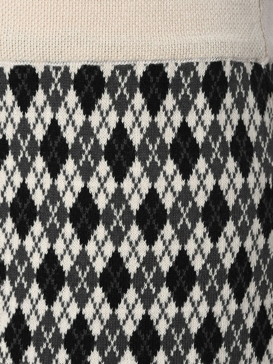 Юбка жаккардовая, черно-белая KengLabel , арт.  | Фото 7