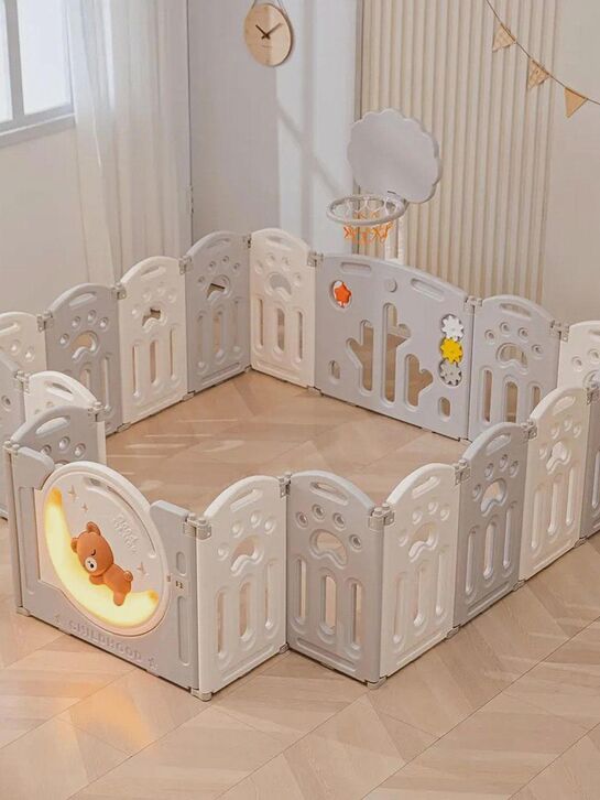 Манеж Kids DeLuxe Grey 180x200 см UNIX Kids , арт.  | Фото 2