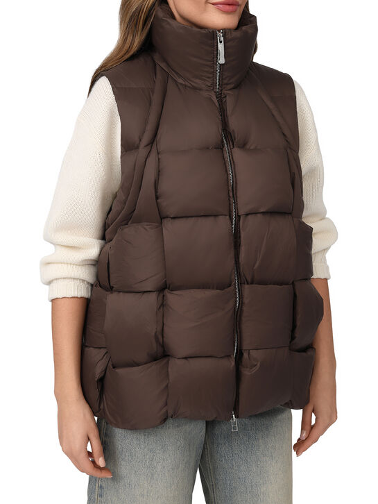 Жилет over size, шоколадный Freedomday , арт.  | Фото 3