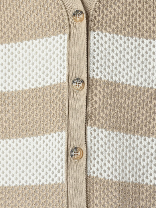 Кардиган в полоску, вязаный Max&Co , арт.  | Фото 4