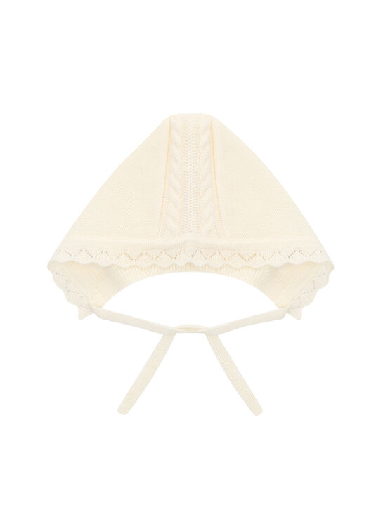 Чепчик вязаный ажурный Maglificio di Verona , арт.  | Фото 1