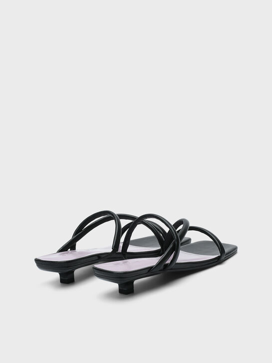 Босоножки Morena с ремешками, черные By Far , арт.  | Фото 3
