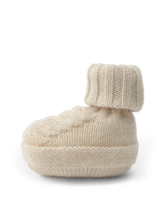 Пинетки из кашемира, кремовые Tomax , арт.  | Фото 1