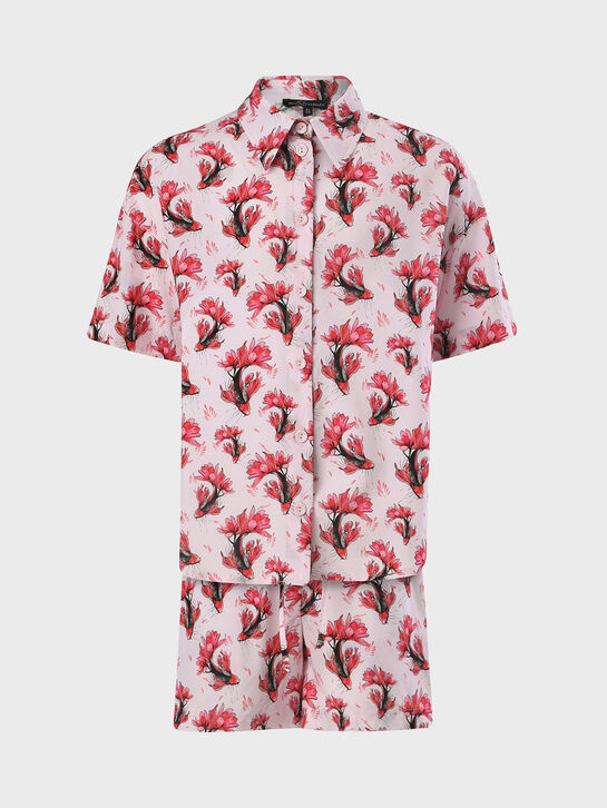 Комплект: рубашка и шорты, с принтом &quot;рыбки&quot; Dan Maralex , арт.  | Фото 1