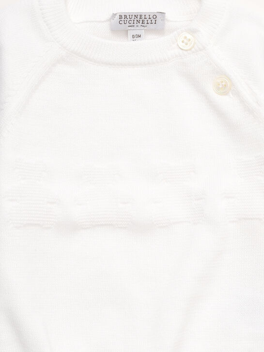 Джемпер вязаный с мишками Brunello Cucinelli , арт.  | Фото 3