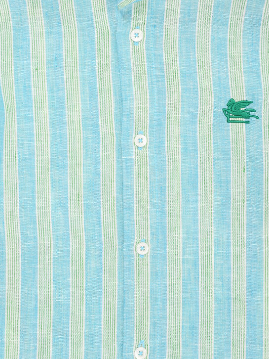 Рубашка в полоску, бирюзовая Etro , арт.  | Фото 3