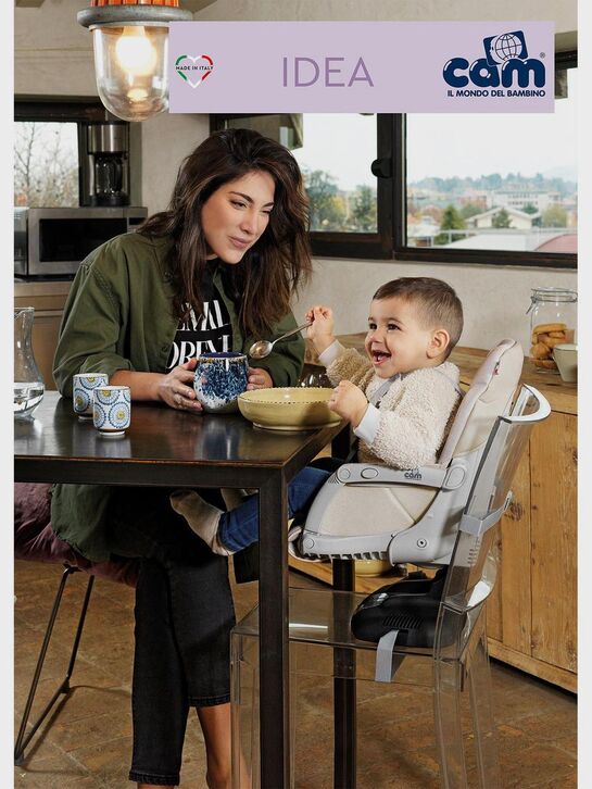 Стульчик-бустер IDEA, группа 0,5/3, лунный медведь CAM , арт.  | Фото 3