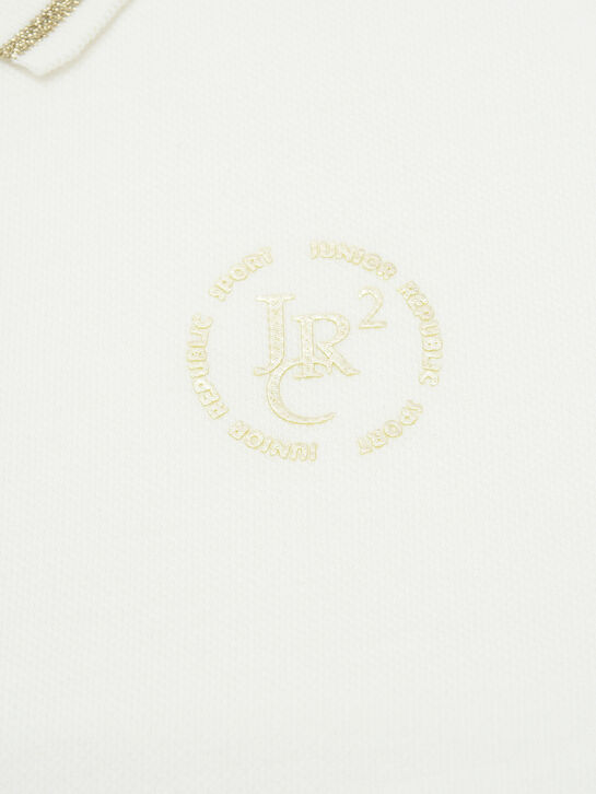 Футболка-поло с золотым кантом Junior Republic , арт.  | Фото 3