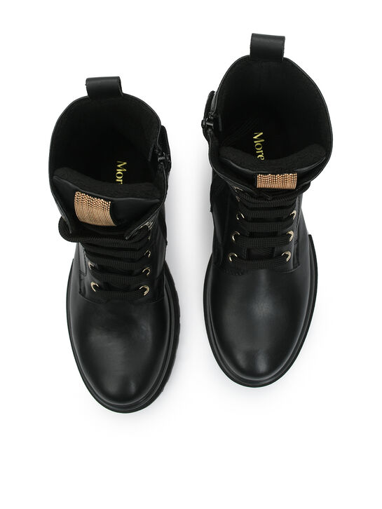 Ботинки с флисовой подкладкой, черные Morelli , арт.  | Фото 5