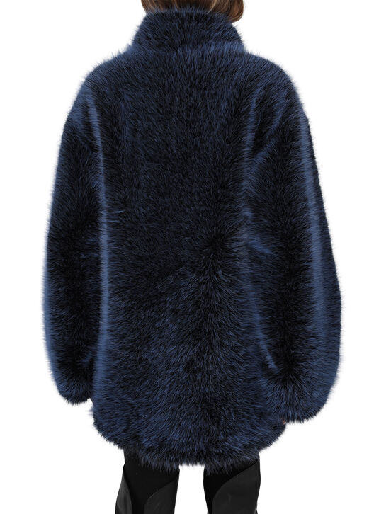 Пальто из эко-меха Flashin , арт.  | Фото 5