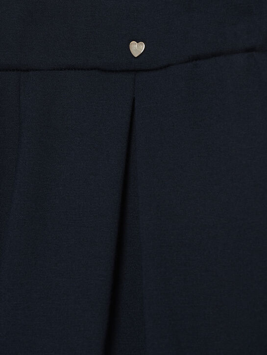 Брюки на резинке, синие Monnalisa , арт.  | Фото 3