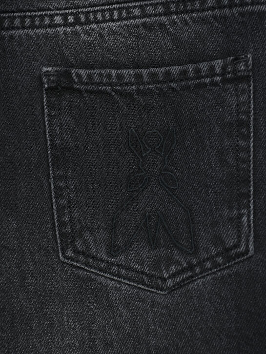 Джинсы выбеленные, черные Patrizia Pepe , арт.  | Фото 4