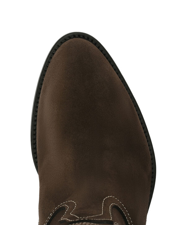 Сапоги с вышивкой, коричневые Gallucci , арт.  | Фото 4