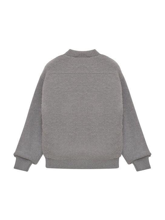 Куртка-бомбер, серая MSGM , арт.  | Фото 2